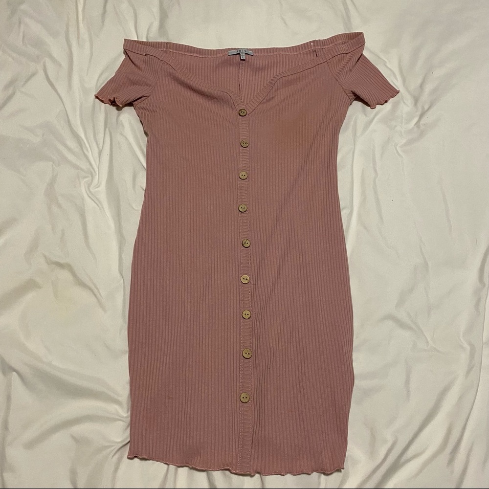 Off the shoulder dress